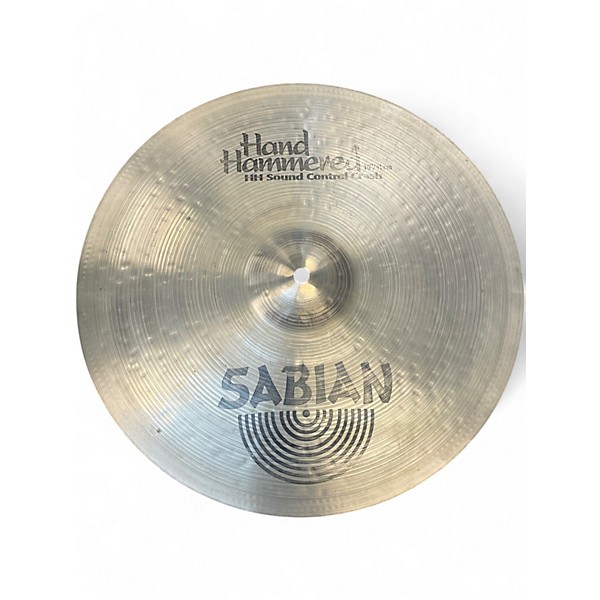 Used SABIAN 16in HH Sound Control Crash Cymbal