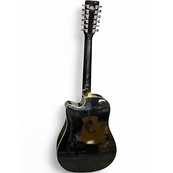 Used De Rosa GACE41 BLACK 12 String Acoustic Electric Guitar
