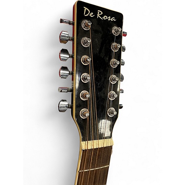 Used De Rosa GACE41 BLACK 12 String Acoustic Electric Guitar