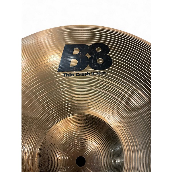 Used SABIAN 18in B8 Thin Crash Cymbal
