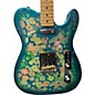 Used Fender Blue Flower Telecaster Blue Flower Solid Body Electric Guitar