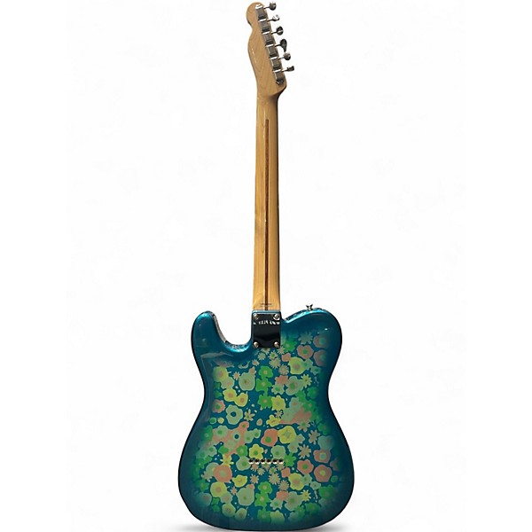 Used Fender Blue Flower Telecaster Blue Flower Solid Body Electric Guitar