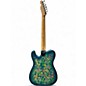 Used Fender Blue Flower Telecaster Blue Flower Solid Body Electric Guitar