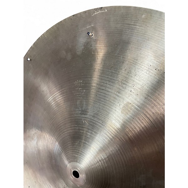 Used Zildjian 20in Vintage Swish Knocker 8 Rivet Cymbal