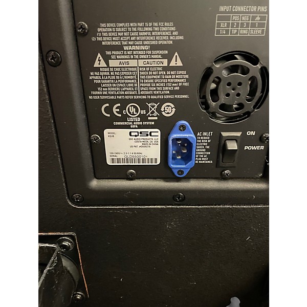 Used QSC KSUB Powered Subwoofer