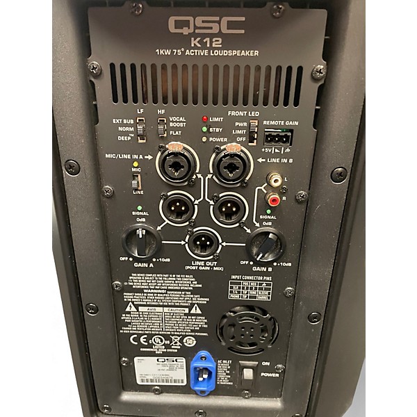 Used QSC K12 Powered Speaker