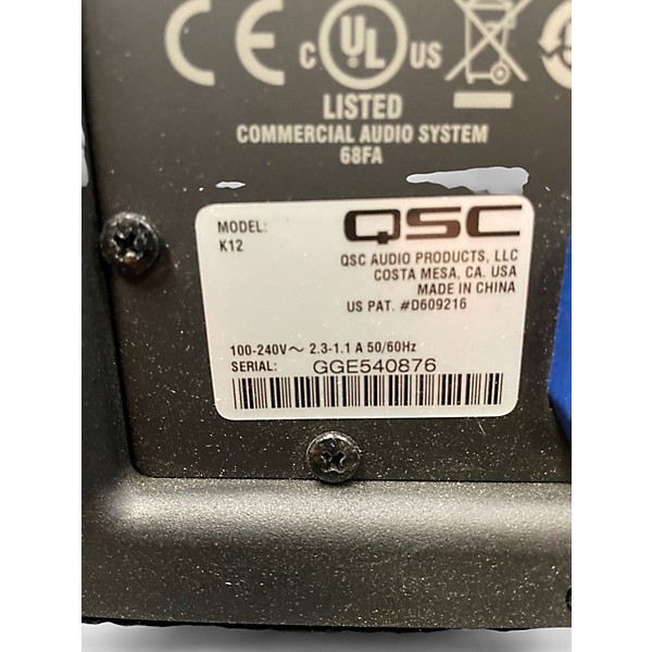 Used QSC K12 Powered Speaker