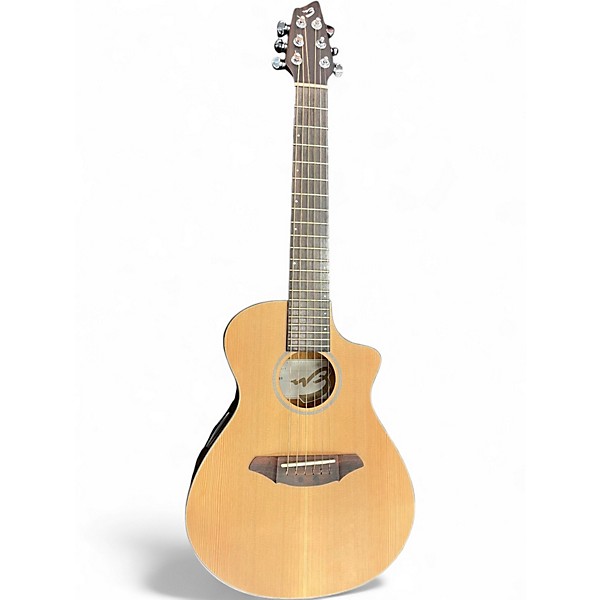 Used Breedlove C250SRE Passport Grand Concert Natural Acoustic Electric Guitar
