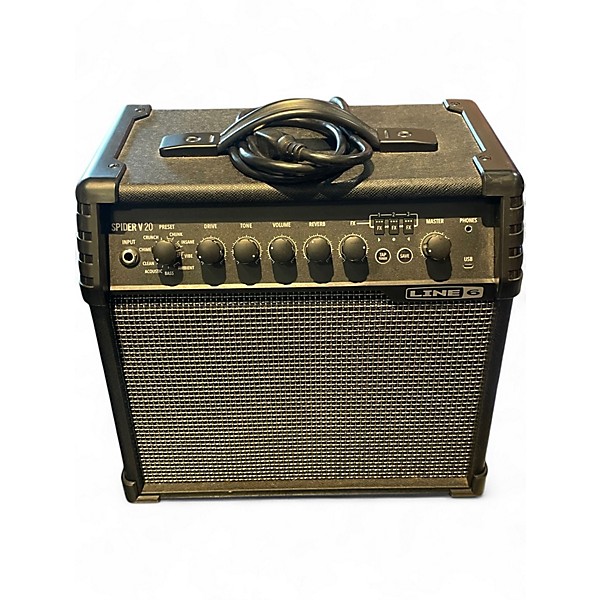 Used Line 6 SPIDER V 20 Guitar Combo Amp