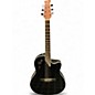 Used Applause AE44 II Black Acoustic Electric Guitar thumbnail