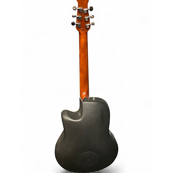 Used Applause AE44 II Black Acoustic Electric Guitar