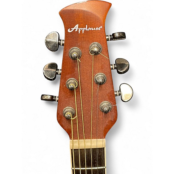 Used Applause AE44 II Black Acoustic Electric Guitar