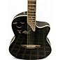 Used Applause AE44 II Black Acoustic Electric Guitar