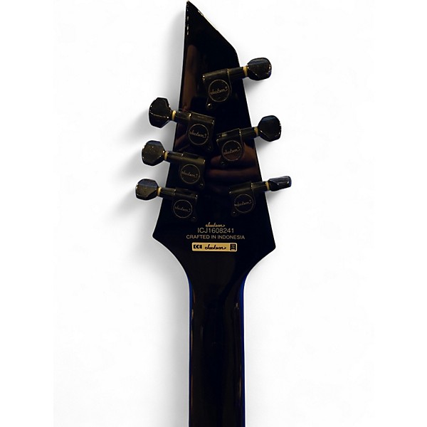Used Jackson SLATHXMG3-6 Soloist Black Solid Body Electric Guitar