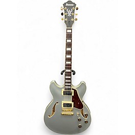 Used Ibanez AS73G Silver Hollow Body Electric Guitar