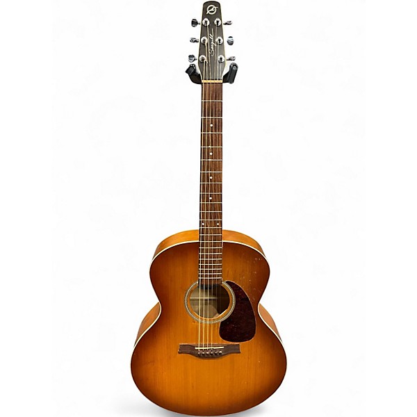 Used Seagull Entourage Rustic Mini Jumbo 2 Color Sunburst Acoustic Guitar