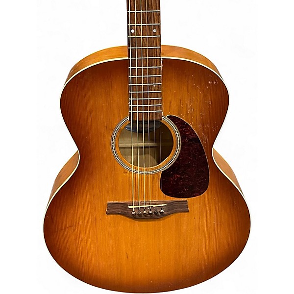 Used Seagull Entourage Rustic Mini Jumbo 2 Color Sunburst Acoustic Guitar