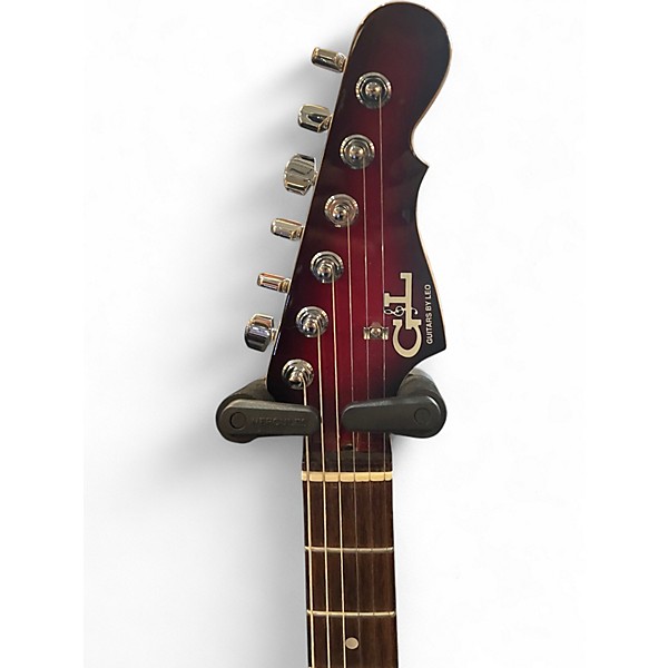 Used G&L S-500 Crimson Red Burst Solid Body Electric Guitar