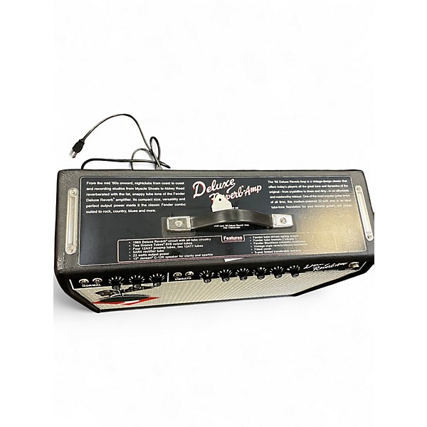 Used Fender 1965 Reissue Deluxe Reverb 22W Tube Guitar Combo Amp