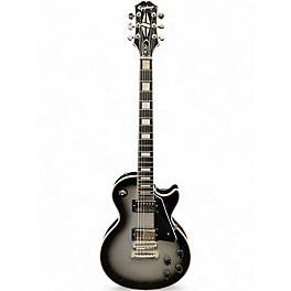 Used Epiphone Les Paul Custom SILVER BURST Solid Body Electric Guitar