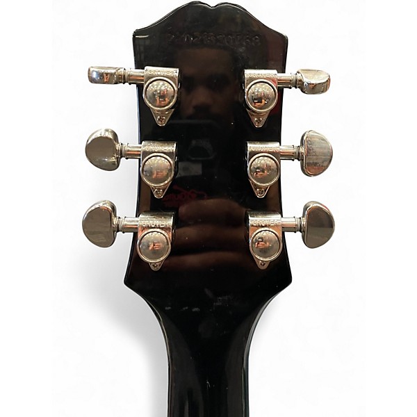 Used Epiphone Les Paul Custom SILVER BURST Solid Body Electric Guitar