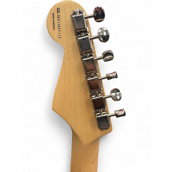 Used 2013 Fender Artist Series Buddy Guy Polka Dot Stratocaster Black Solid Body Electric Guitar