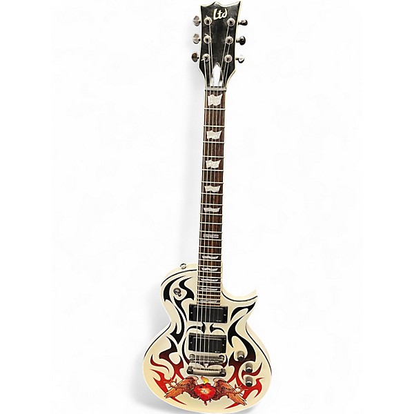 Used ESP Ltd EC-Redburn white White Solid Body Electric Guitar