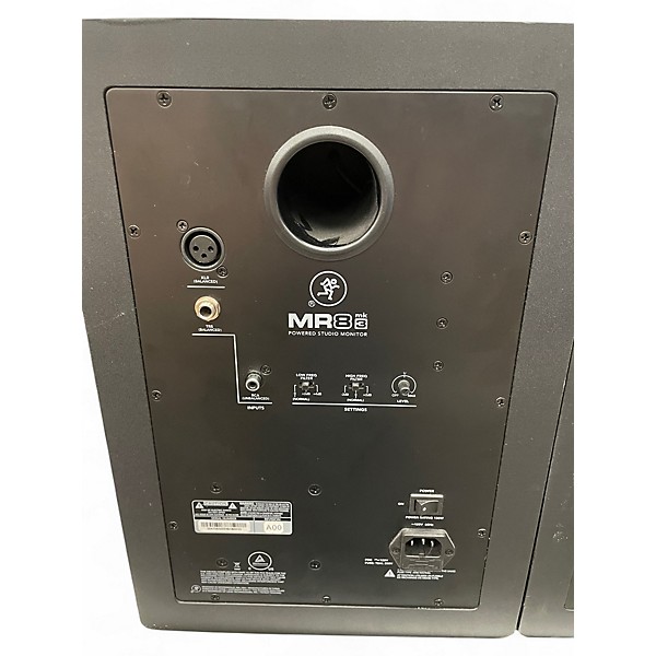Used Mackie MR8 MKIII Pair Powered Monitor