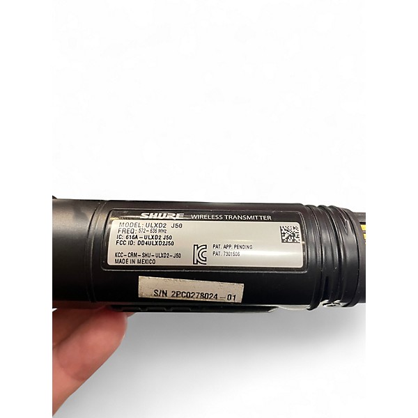 Used Shure ULXD1 PAIR Handheld Wireless System