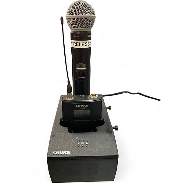 Used Shure ULXD1 PAIR Handheld Wireless System