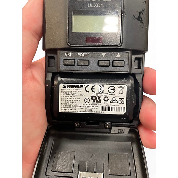 Used Shure ULXD1 PAIR Handheld Wireless System