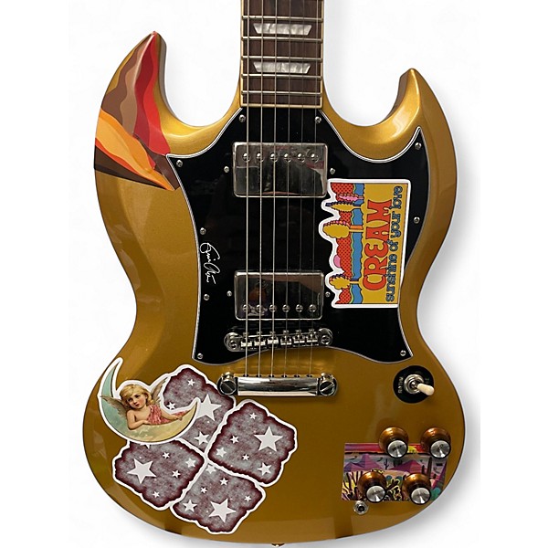 Used Epiphone SG Traditional Pro Gold Solid Body Electric Guitar