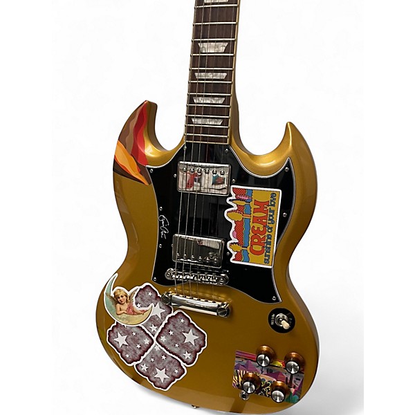 Used Epiphone SG Traditional Pro Gold Solid Body Electric Guitar