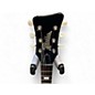 Used Italia Mondial Black and White Solid Body Electric Guitar