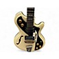 Used Italia Mondial Black and White Solid Body Electric Guitar