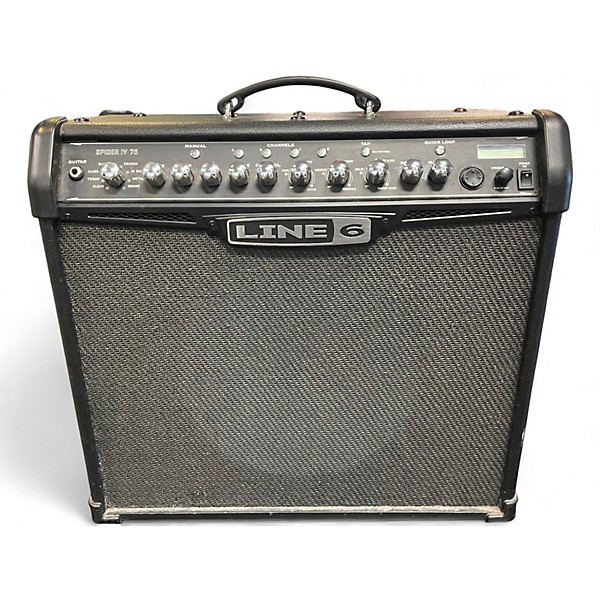 Used Line 6 Spider IV 75W 1x12 Guitar Combo Amp