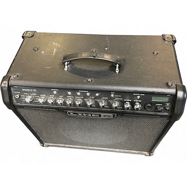 Used Line 6 Spider IV 75W 1x12 Guitar Combo Amp