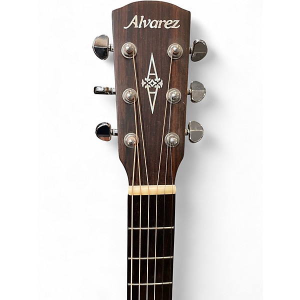 Used Alvarez AD610CE Sunburst Acoustic Electric Guitar
