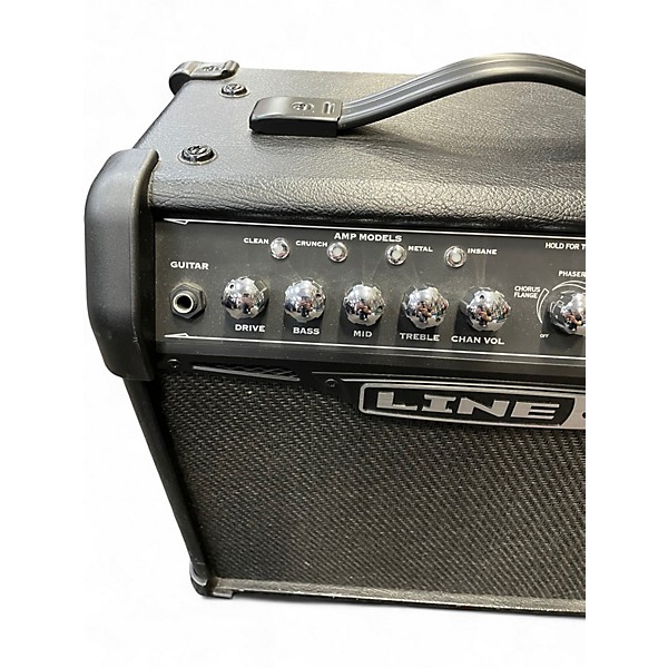 Used Line 6 Spider IV 15W 1X8 Guitar Combo Amp
