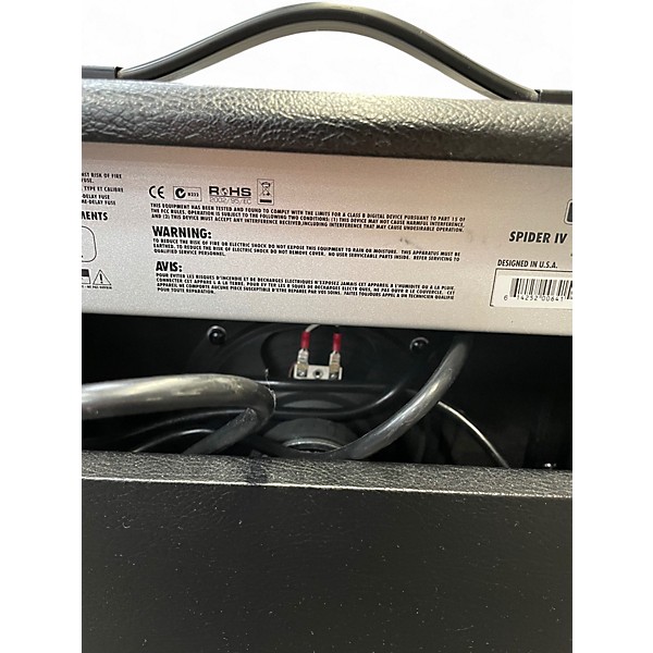 Used Line 6 Spider IV 15W 1X8 Guitar Combo Amp