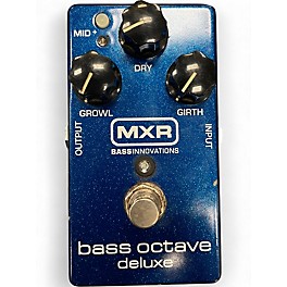 Used MXR M288 Bass Octave Deluxe Bass Effect Pedal