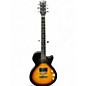 Used Donner Single Cut 2 Color Sunburst Solid Body Electric Guitar thumbnail