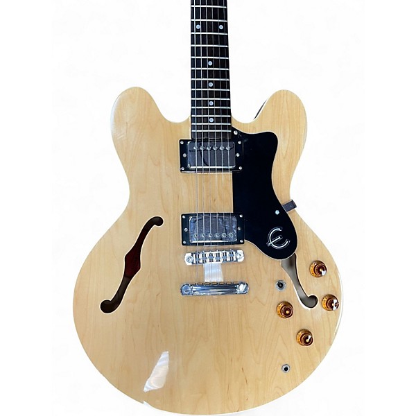 Used Epiphone Dot Vintage Natural Hollow Body Electric Guitar