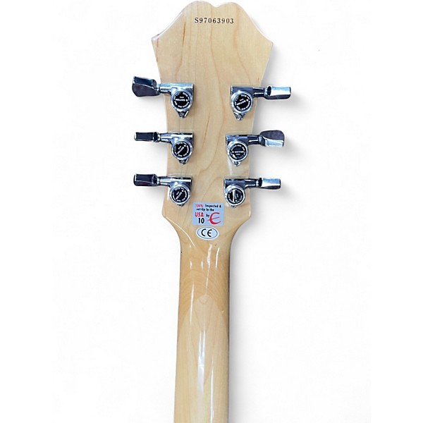 Used Epiphone Dot Vintage Natural Hollow Body Electric Guitar