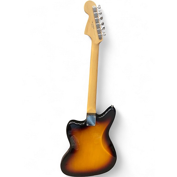 Used Fender Jaguar 3 Tone Sunburst Solid Body Electric Guitar