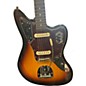 Used Fender Jaguar 3 Tone Sunburst Solid Body Electric Guitar