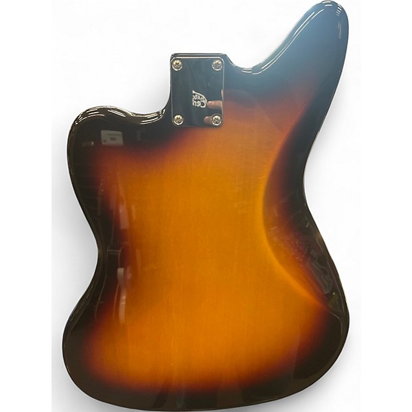 Used Fender Jaguar 3 Tone Sunburst Solid Body Electric Guitar