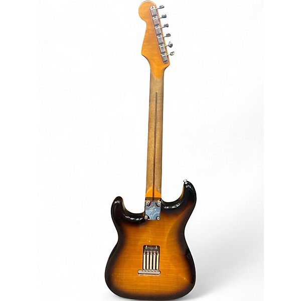 Used Fender Eric Johnson Stratocaster 2 Color Sunburst Solid Body Electric Guitar