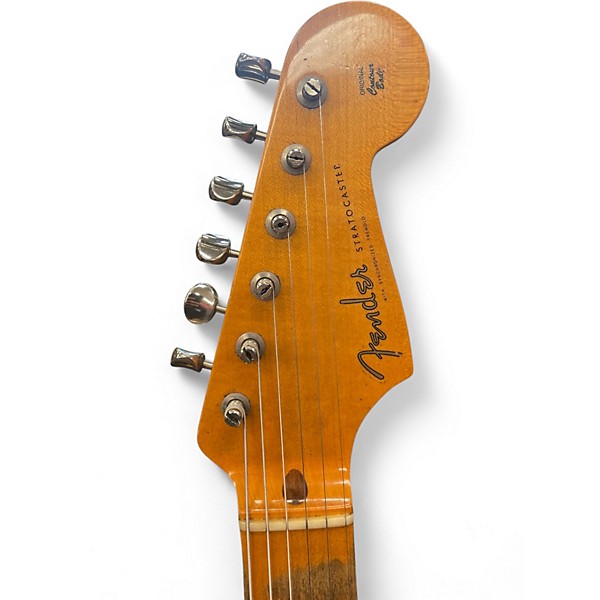 Used Fender Eric Johnson Stratocaster 2 Color Sunburst Solid Body Electric Guitar