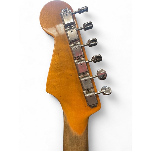 Used Fender Eric Johnson Stratocaster 2 Color Sunburst Solid Body Electric Guitar